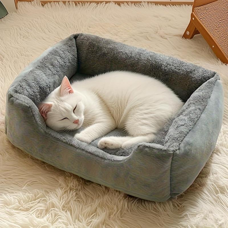 Cozy Winter Insulation Beds for Dogs and Cats - Perfect for All Breeds and Seasons!