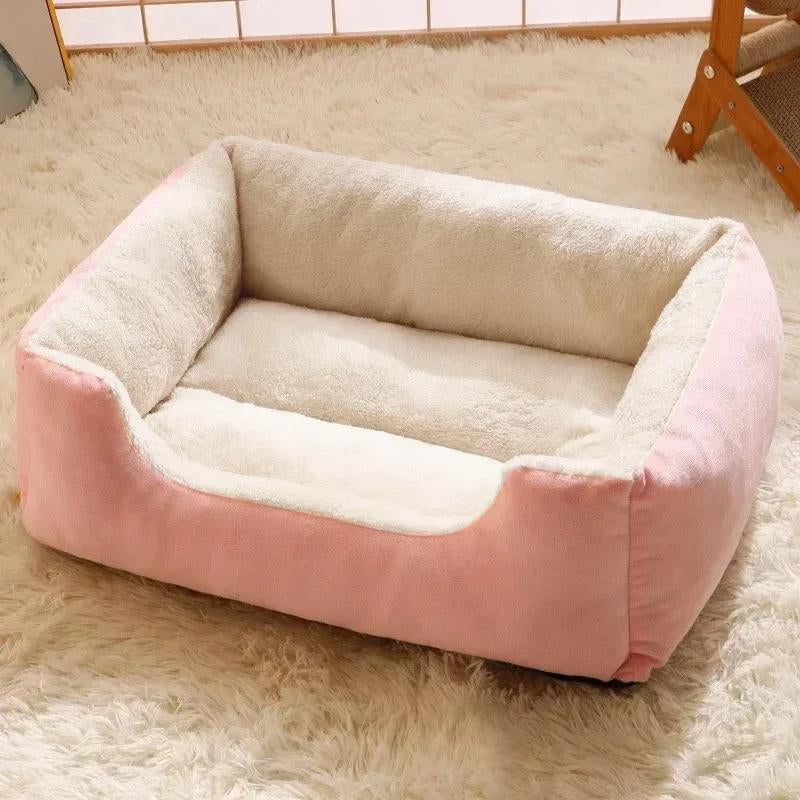 Cozy Winter Insulation Beds for Dogs and Cats - Perfect for All Breeds and Seasons!
