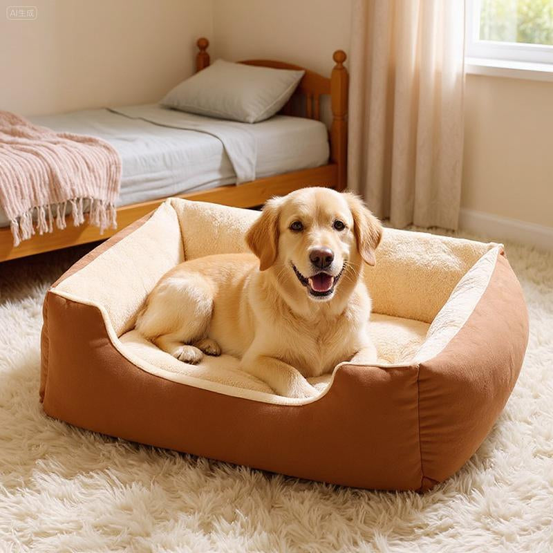 Cozy Winter Insulation Beds for Dogs and Cats - Perfect for All Breeds and Seasons!