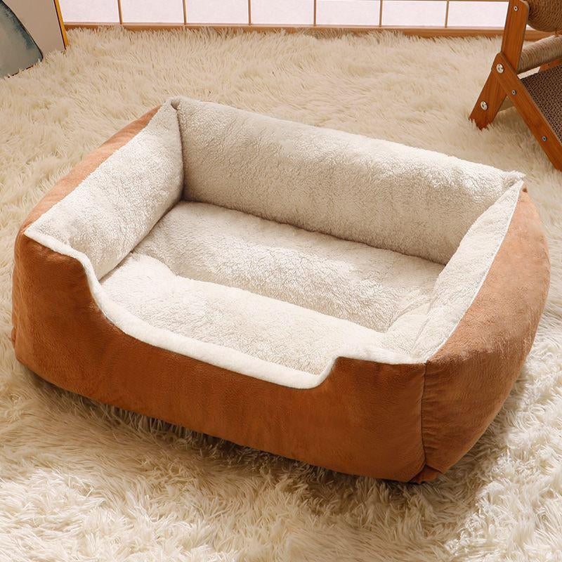 Cozy Winter Insulation Beds for Dogs and Cats - Perfect for All Breeds and Seasons!