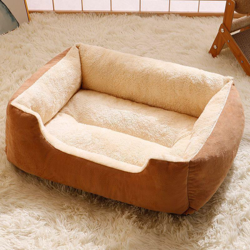 Cozy Winter Insulation Beds for Dogs and Cats - Perfect for All Breeds and Seasons!