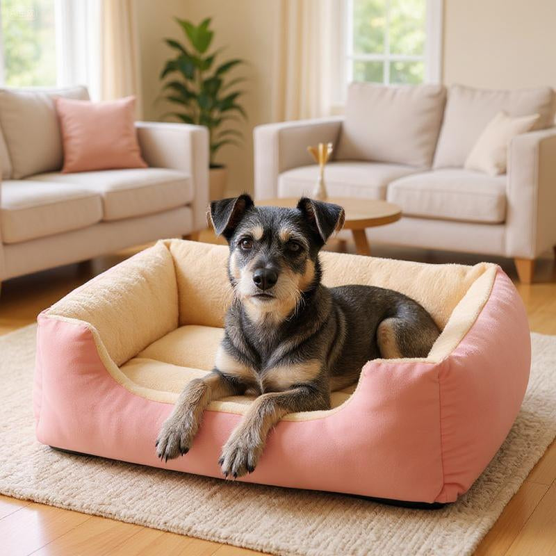 Cozy Winter Insulation Beds for Dogs and Cats - Perfect for All Breeds and Seasons!